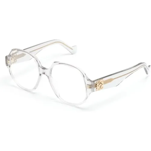 Graue Optische Brille Stilvoll und vielseitig,Klassische Schwarze Optische Brille,Braun/Havanna Optische Brille Stilvolles Design - Loewe - Modalova