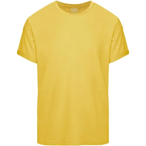 Slub Jersey Round Neck T-Shirt , male, Sizes: L, M, XL, S, 2XL - BomBoogie - Modalova