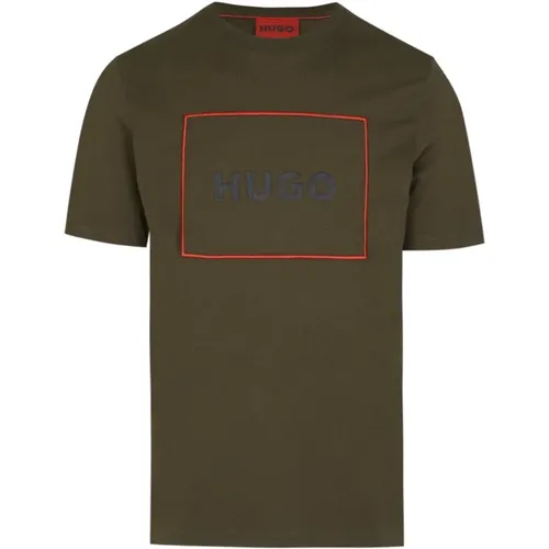 Hugo Dumex T Shirt , male, Sizes: M - Hugo Boss - Modalova