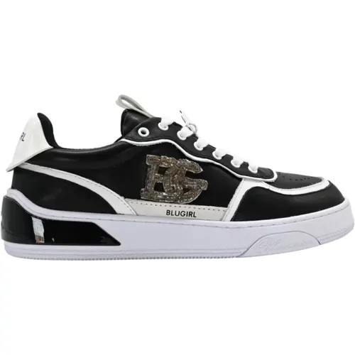 And White Sneakers , female, Sizes: 5 UK, 3 UK, 4 UK - Blugirl - Modalova