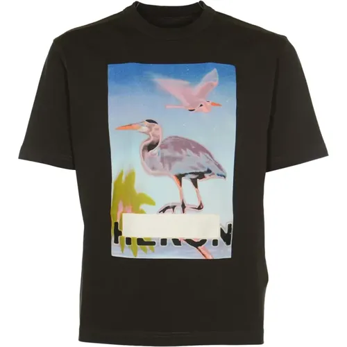 Censored Heron SS Tee - T-shirts and Polos , male, Sizes: M - Heron Preston - Modalova
