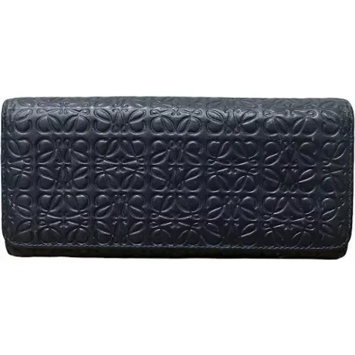 Pre-owned Leather wallets , female, Sizes: ONE SIZE - Loewe Pre-owned - Modalova