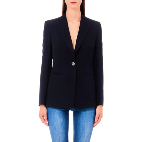 Roxy Monobutton Jackets , female, Sizes: M, XS, S, XL, 2XS - Liu Jo - Modalova