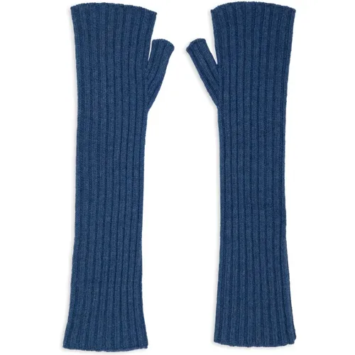 Blau Fingerlose Handschuhe für Alle - Gallo - Modalova