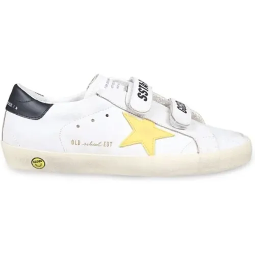 Retro Leder Sneakers Golden Goose - Golden Goose - Modalova