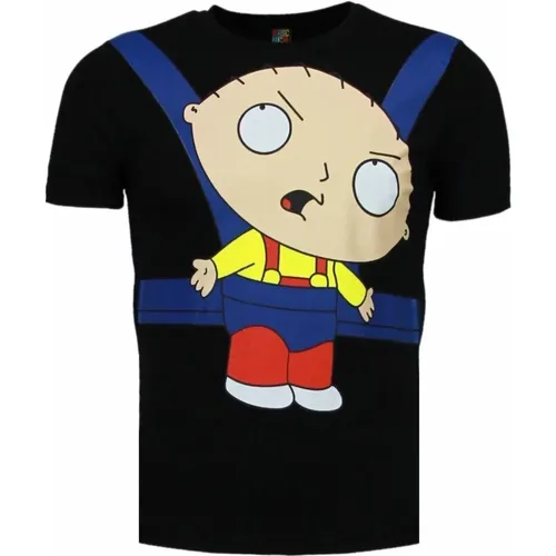 Baby Stewie - Herren T-Shirt - 1138Z - Local Fanatic - Modalova