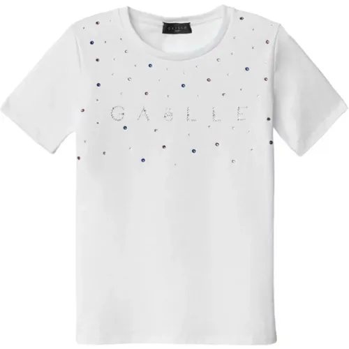 Kurzarm T-Shirt Gaëlle Paris - Gaëlle Paris - Modalova