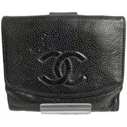 Pre-owned Leather wallets , female, Sizes: ONE SIZE - Chanel Vintage - Modalova