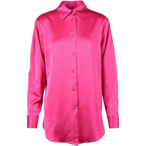 Elegante Bluse aus Polyester und Elastan - Nineminutes - Modalova