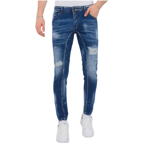 Slim-fit Jeans , male, Sizes: W33, W34, W32, W36, W38, W31 - Local Fanatic - Modalova