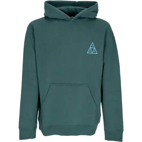 Triple Triangle Hoodie Pine Langarm - HUF - Modalova