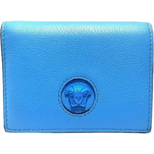 Pre-owned Leather wallets , unisex, Sizes: ONE SIZE - Versace Pre-owned - Modalova