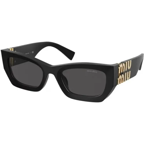 Stylische Sonnenbrille mit bunten Rahmen, Sonnenbrille MU 09WS,Stylische Sonnenbrille MU 09Ws - Miu Miu - Modalova