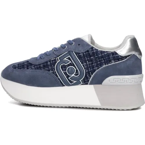 Blaue Wildleder Low Top Sneakers Dreamy - Liu Jo - Modalova