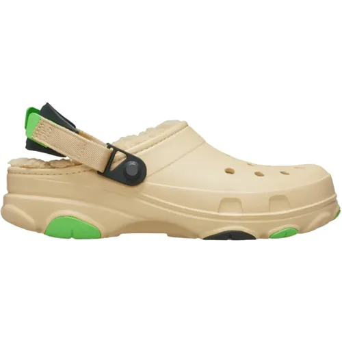 Klassische Plateau-Sandalen , Herren, Größe: 43 EU - Crocs - Modalova