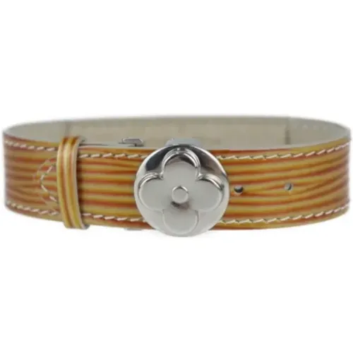 Pre-owned Leather bracelets , female, Sizes: ONE SIZE - Louis Vuitton Vintage - Modalova