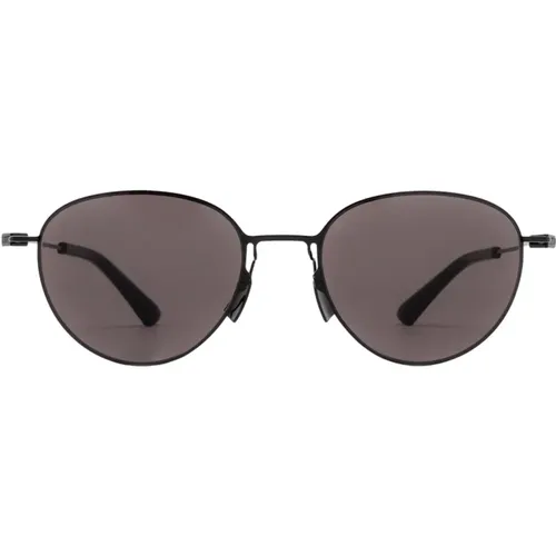 Oval Metal Frame Unisex Sunglasses , unisex, Sizes: 51 MM - Bottega Veneta - Modalova