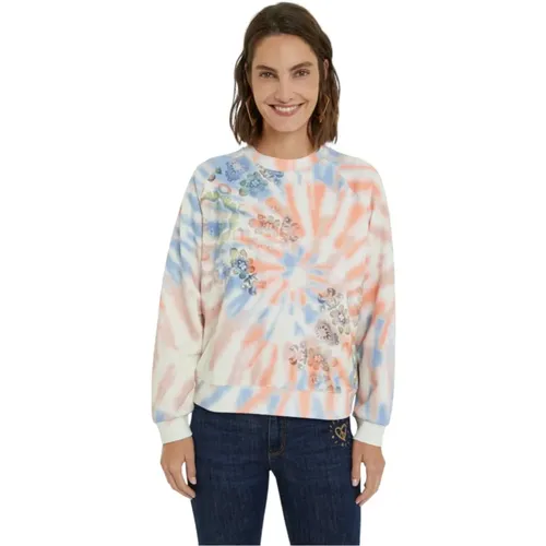 Rundhalsausschnitt Sweatshirt - Desigual - Modalova