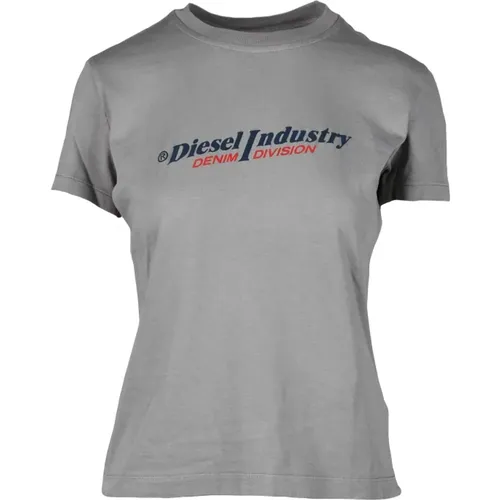 T-Shirt for Women , female, Sizes: L, M, S, XS - Diesel - Modalova