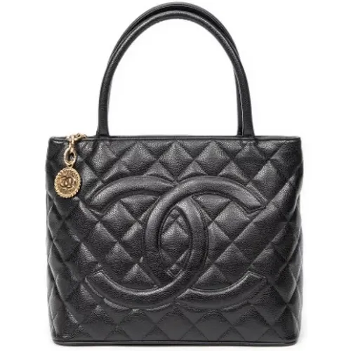 Pre-owned Leather chanel-bags , female, Sizes: ONE SIZE - Chanel Vintage - Modalova