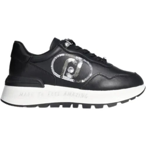 Platform Sneakers with Logo Detail , female, Sizes: 8 UK - Liu Jo - Modalova