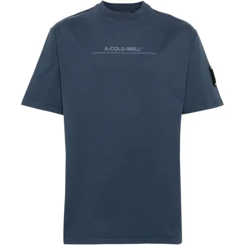 Discourse Logo Print T-Shirt , Herren, Größe: L - A-Cold-Wall - Modalova