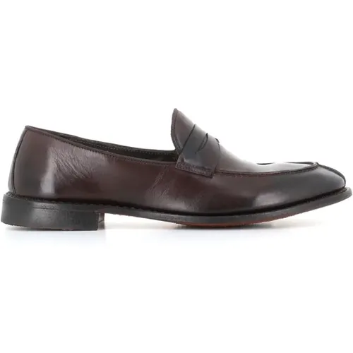 Dark Leather Loafers , male, Sizes: 8 1/2 UK, 11 UK, 6 UK - Alberto Fasciani - Modalova