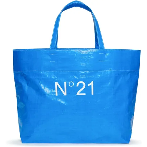 Plastik Shopper Tasche mit Logo N21 - N21 - Modalova