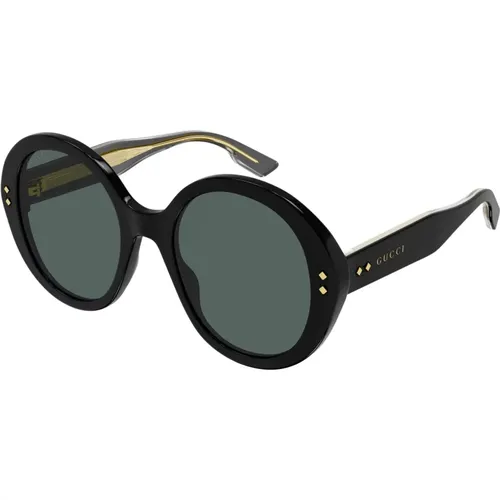 Sunglasses Gg1081S 001 grey , female, Sizes: 54 MM - Gucci - Modalova