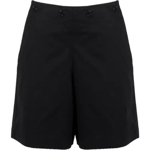 Schwarze Baumwoll-Elastik-Kurze Hose,Shorts - Kenzo - Modalova