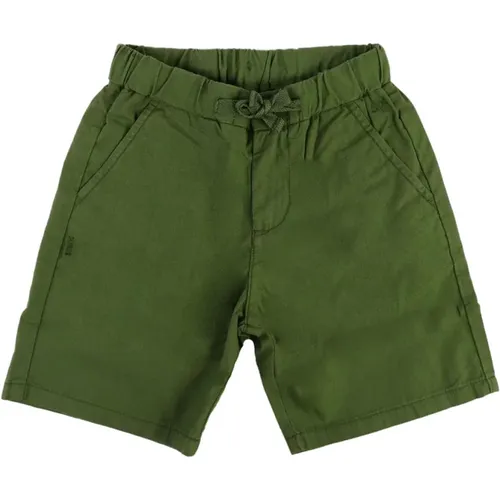 Grüne Elastische Bermuda Shorts - Sun68 - Modalova