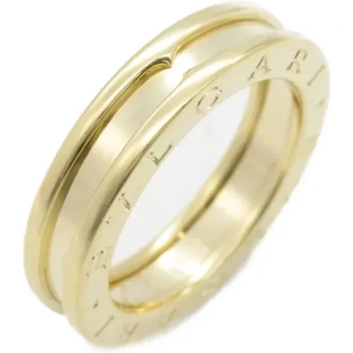 Pre-owned Gold rings , female, Sizes: ONE SIZE - Bvlgari Vintage - Modalova