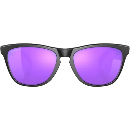 Prizm Violet Sungles , male, Sizes: 55 MM - Oakley - Modalova