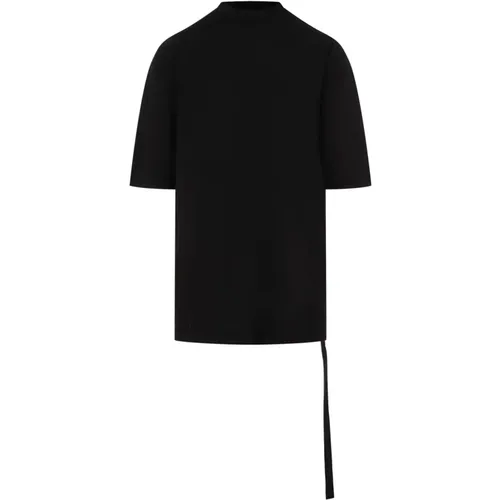 Schwarzes Jumbo Kurzarm T-Shirt , Herren, Größe: L - Rick Owens - Modalova