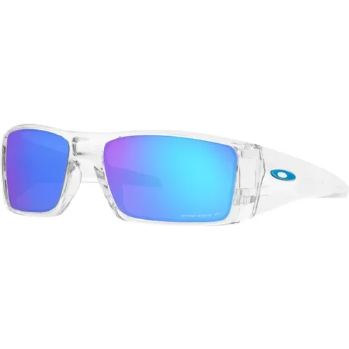 White Transparent Sungles Heliostat OO 9231 , male, Sizes: ONE SIZE - Oakley - Modalova