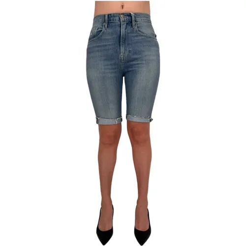 Shorts , female, Sizes: W26, W27, W25 - Frame - Modalova
