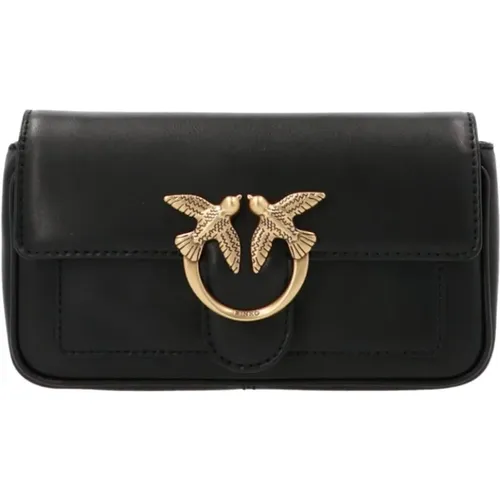 Schwarze Cross Body Love Tasche - pinko - Modalova