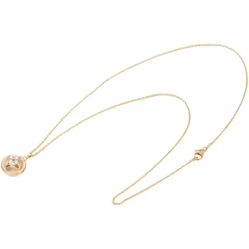 Pre-owned Rose Gold necklaces , female, Sizes: ONE SIZE - Louis Vuitton Vintage - Modalova