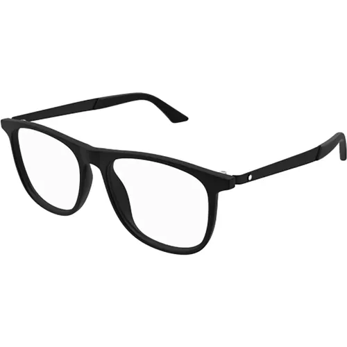 Optical Frames for Men , male, Sizes: 55 MM - Montblanc - Modalova