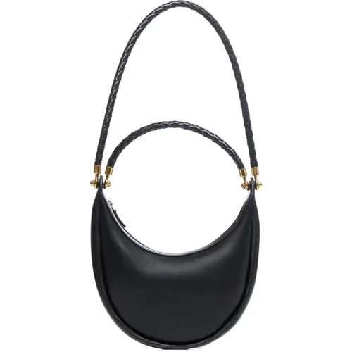 Intreccio Leather Hobo Bag , female, Sizes: ONE SIZE - Bottega Veneta - Modalova