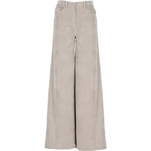 Cordhose mit Gürtelschlaufen , Damen, Größe: 2XS - D.Exterior - Modalova