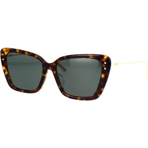Moderne Schmetterlings-Sonnenbrille mit grünen Gläsern - Dior - Modalova