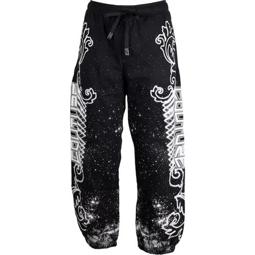 Galaxy Couture Sweatpants , male, Sizes: L, M - Versace Jeans Couture - Modalova