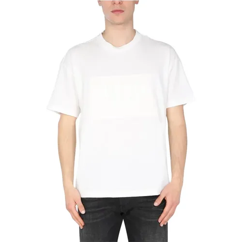 Creweck T-Shirt , male, Sizes: XS - Diesel - Modalova
