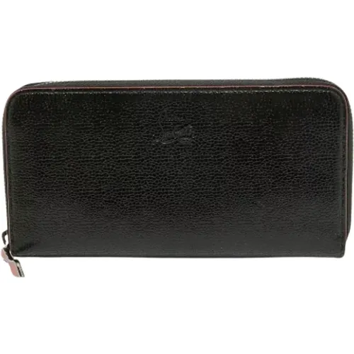 Pre-owned Leather wallets , female, Sizes: ONE SIZE - Christian Louboutin Pre-owned - Modalova