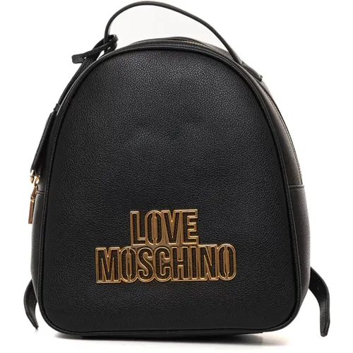 Stylischer Rucksack mit Verstellbaren Trägern - Love Moschino - Modalova