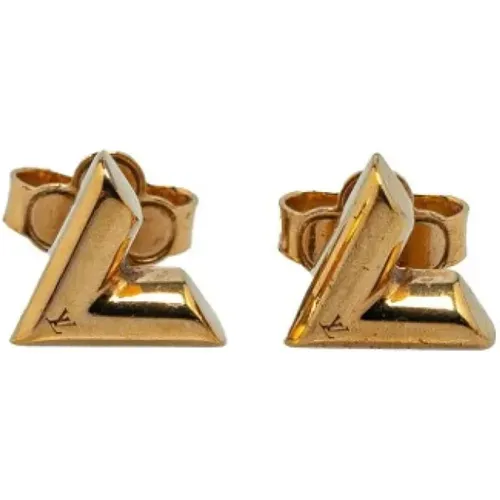 Pre-owned Metal earrings , female, Sizes: ONE SIZE - Louis Vuitton Vintage - Modalova