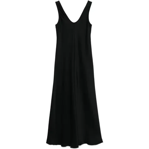 Schwarzes Ballerina-Kleid , Damen, Größe: M - Forte Forte - Modalova