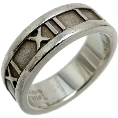 Pre-owned Silver rings , female, Sizes: ONE SIZE - Tiffany & Co. Pre-owned - Modalova