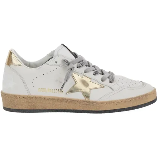 Weiße Ballstar Sneakers - Golden Goose - Modalova